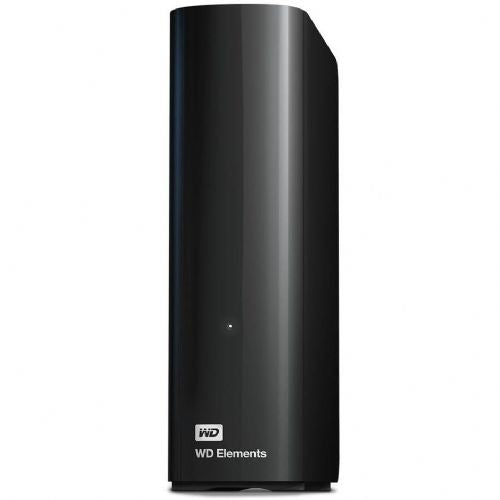 Zunanji HDD WD Elements Desktop 10TB, Micro USB-B 3.2, 3,5", črna