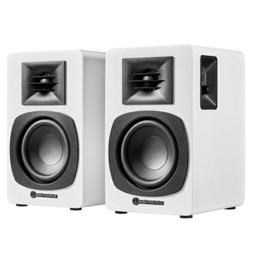Zvočnik Audio Technica AT-SP3X beli, Bluetooth, 2.0 kanala, frekvenčni razpon 55 Hz – 20 kHz, RMS 2x15 W