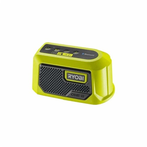 Zvočnik Ryobi ONE+ Mini Bluetooth 4.2, 18V, 5W, 44 mm gonilnik, LED lučka (brez baterije in polnilnika)