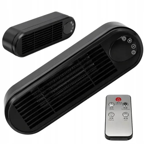1000W electric LCD touch heater with thermostat and remote control