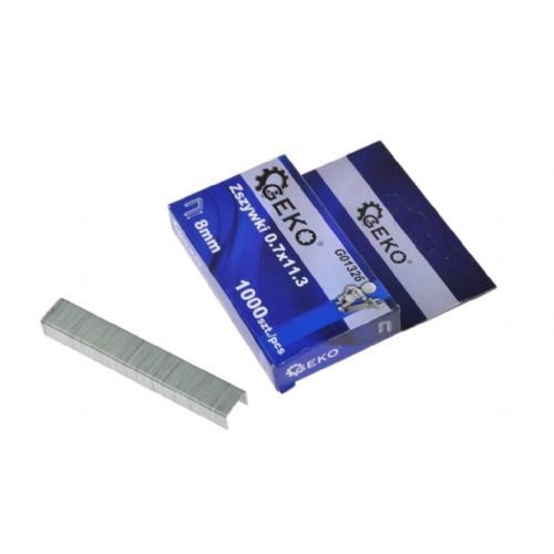 1000x Replacement staples for stapler 8mm