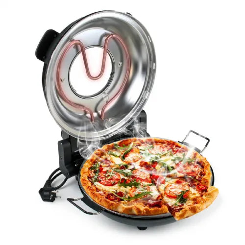 1200W pizza oven - stone plate 32cm up to 400°C
