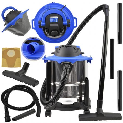 1250W industrial vacuum cleaner wet dry 20L