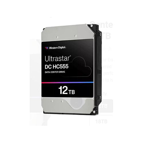 Western Digital Ultrastar DC HC555 0B48720 da 12 TB, 3,5 pollici, SATA 6 Gbit/s