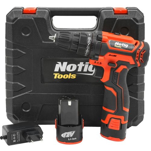 12V LED cordless screwdriver 2x 1.5ah Li-ion + case