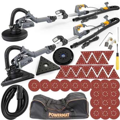 1450W Giraffe for wall and ceiling sanding with LED + triangular head