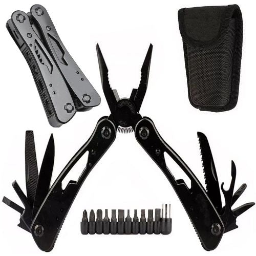 20in1 multi-purpose stainless steel pocket knife in pouch 2