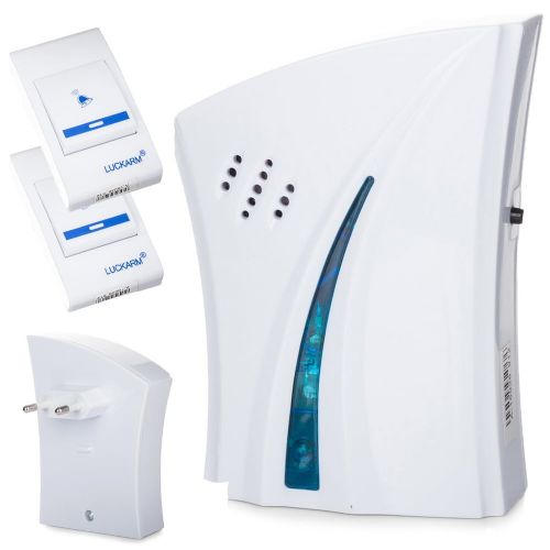 220V wireless doorbell 32 melodies up to 150m two buttons