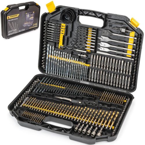 246-piece HSS drill and reamer set + case