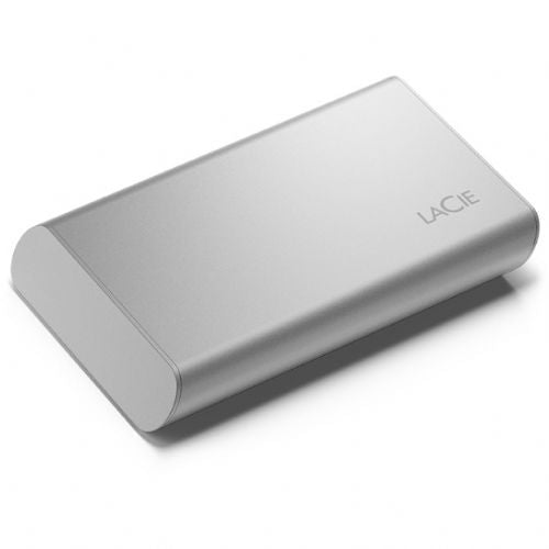 Zunanji SSD disk LaCie 1TB NVMe Thunderbolt USB-C 1050MB/s srebrn