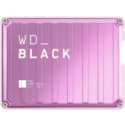 Vgradni HDD disk Western Digital Black P10 4TB, USB-C, 3.2 Gen 1, roza, hitrost 5000 Mbit/s