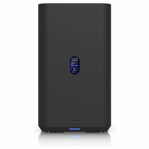 2-režni Ubiquiti UNAS-2-B črne barve