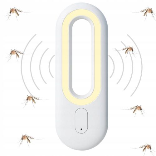 Electric ultrasonic insect repeller Przyjaciele 27472, LED night light, 220 V, 2 in 1