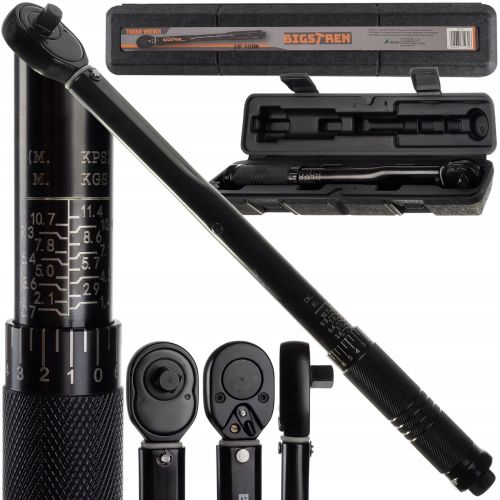3/8 torque wrench two-way 7-112Nm HD BLACK