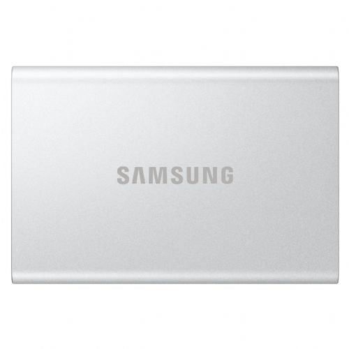 4TB Samsung prenosni T7 Resurrected USB-C 3.1 (10 Gb/s) srebrne barve