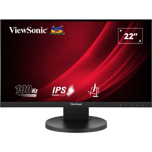 Monitor ViewSonic VG2208A 55,9 cm (22"), 1920x1080 (FHD), IPS, 250 cd/m2, 16:9 FHD IPS 5ms 100Hz HDMI DP zvočnik črn
