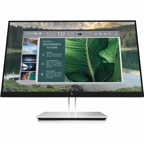 MonitorHP E24u G4 60,45 cm (23,8"), 1920x1080 (FHD), 250cd/m2, 16:9, 5ms, IPS HDMI DisplayPort USB-C VESA Pivot Full HD Sparkling Black