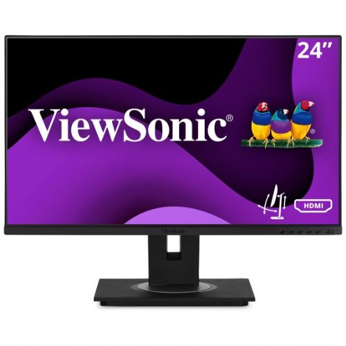 Monitor ViewSonic VG2448A-2 60,96 cm (24"), 1920x1080, 16:9, 5ms, HDMI, VGA, DisplayPort, USB, pivot, črn