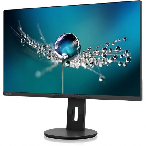 Monitor Fujitsu B2711 TS, 68,6 cm (27"), 2560 x 1440 (QHD), 16 : 9, IPS, 350 cd/m2, 5 ms, HDMI, DVI, DP, zvočnik, črn
