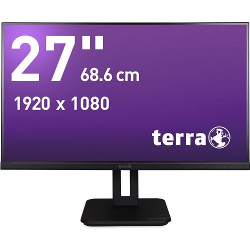 Monitor Terra 2748W PV V3.1 68,6 cm (27"), 1920x1080 (FHD), 16:9 FHD IPS 5ms 100Hz HDMI DP USB-C zvočnik črn