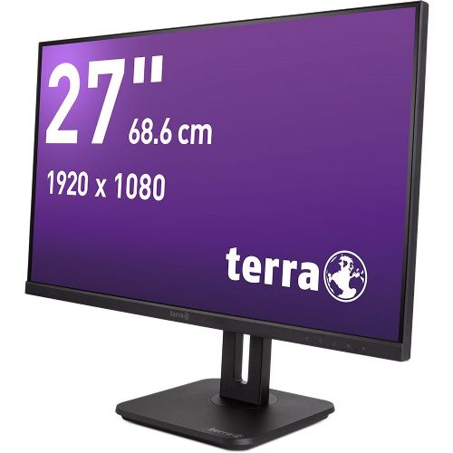 Monitor Terra 2748W PV V3.1 68,6 cm (27"), 1920x1080 (FHD), 16:9 FHD IPS 5ms 100Hz HDMI DP USB-C zvočnik črn