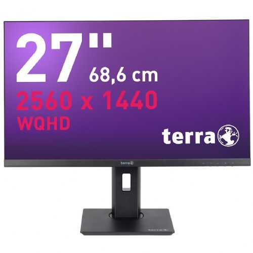 Monitor Terra 2775W PV v3 68,6 cm (27"), 2560x1440 (QHD), 16:9 WQHD 5ms 75Hz HDMI DP USB-C RJ45 zvočnik črn