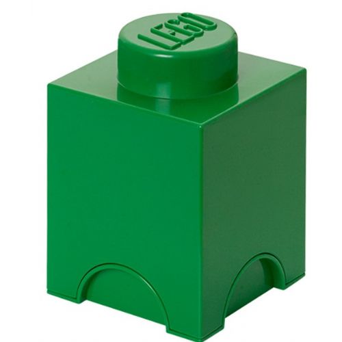 Lego®: Škatla za shranjevanje z gradnikom 1 - zelena (40011734)
