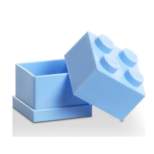 Lego®: Mini škatla z gradnikom 4 - svetlo modra (40111736)