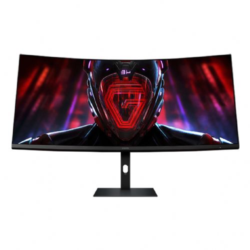 86,4 cm/34 palcev (3440 × 1440) Xiaomi ukrivljen igralni monitor G34WQi 21:9 VA 1 ms 180 Hz HDMI 2.0 DisplayPort 1.4 350 cd/m² Črna