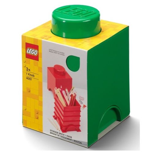 Lego®: Škatla za shranjevanje z gradnikom 1 - zelena (40011734)
