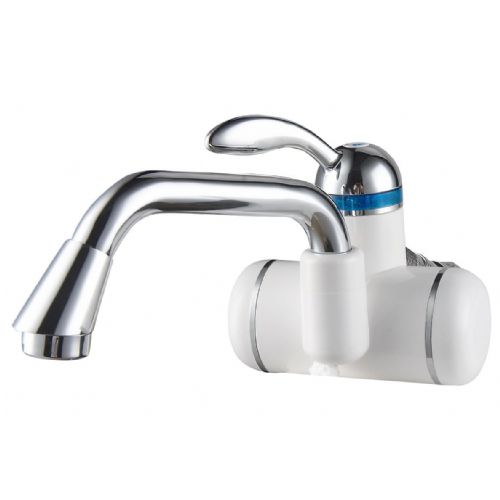 Electric heating tap WELL TORRENT 3000W wall connection warm/hot water in 5 seconds