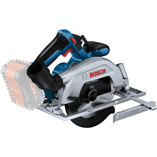 Cordless circular saw Bosch GKS 18V-57-2 Professional solo (blue/black, without battery and charger)
