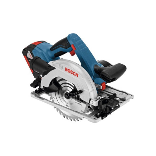 Cordless circular saw Bosch GKS 18V-57G Professional, without battery and charger, in case, blue/black