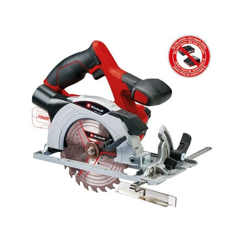 Einhell TE-CS 18/150 Li-Solo cordless circular saw, 18V, without battery and charger, red/black