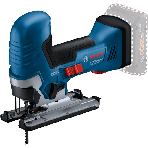 Cordless jigsaw Bosch GST 18V-125 S Professional solo, without battery and charger, in L-Boxx, blue/black