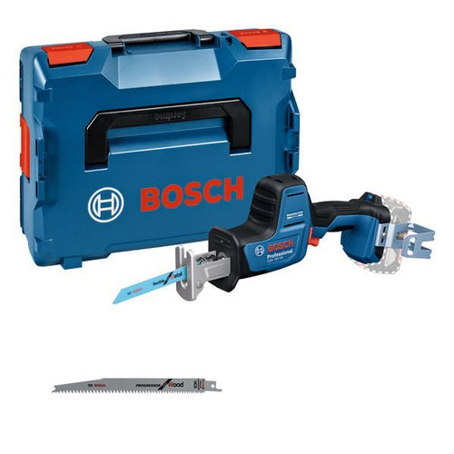 Bosch GSA 18V-24 Professional cordless saw, 18V, brushless motor, SDS chuck, LED light, in L-BOXX (without battery and charger)
