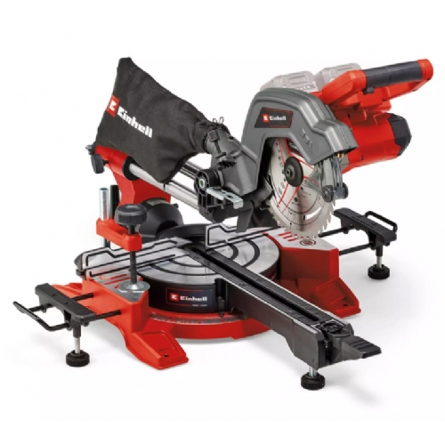 Cordless sliding angle saw Einhell TE-SM 36/8 L Li-Solo, 36V (2x18V) (red, without battery and charger)
