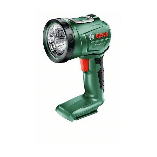Bosch Universal 18 cordless flashlight, work light, replaceable battery, without battery and charger, POWER FOR ALL ALLIANCE, 499 g