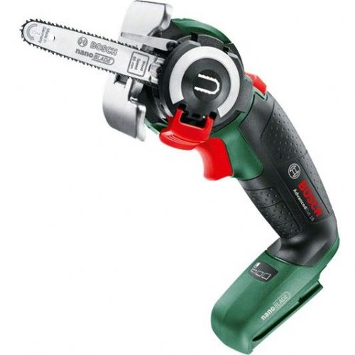 Bosch NanoBlade AdvancedCut 18 Cordless Chainsaw (sold separately, 18 volts, green/black, without battery and charger, POWER FOR ALL ALLIANCE)