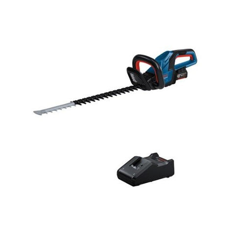 Cordless hedge trimmer Bosch GHE 18V-60 Professional, 60 cm blade, 18V 4.0Ah Li-ion, brushless motor, anti-blocking system