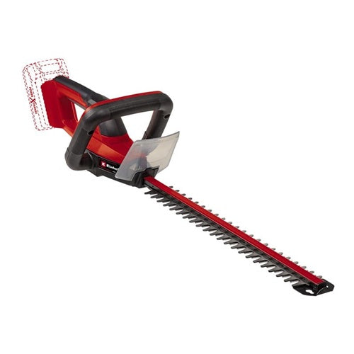 Einhell GC-CH 18/40 cordless hedge trimmer, 18V, without battery and charger, red/black