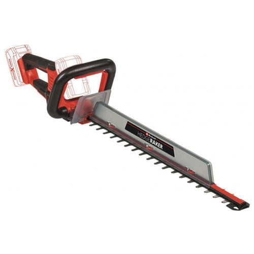 Einhell GE-CH 36/61 Li-Solo cordless hedge trimmer, 36V (2x18V), without battery and charger, red/black