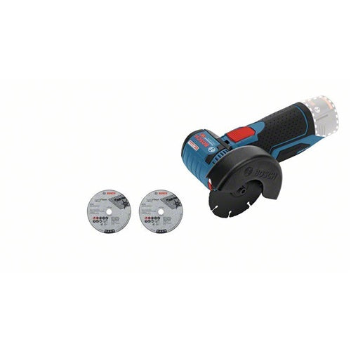 Cordless angle grinder Bosch GWS 12V-76 Professional Solo, 12V, without battery and charger, blue/black