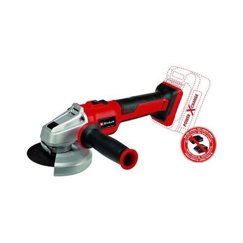 Cordless angle grinder Einhell AXXIO 18/125 Q, 18V, without battery and charger, red/black