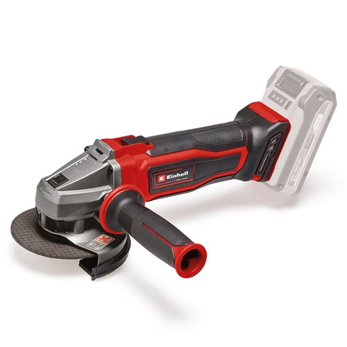 Cordless angle grinder Einhell TE-AG 18/115 Q Li-Solo, 18V, without battery and charger, red/black