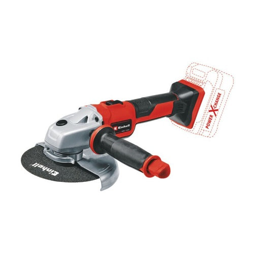 Cordless angle grinder Einhell TE-AG 18/150 Li BL - Solo, 18V. without battery and charger, red/black