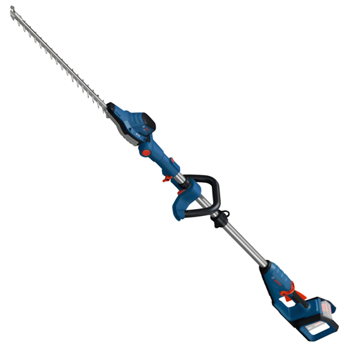 Bosch GHE 18V-50FP Professional Cordless Hedge Trimmer (without battery), 18 volts (blue/black, without battery and charger)