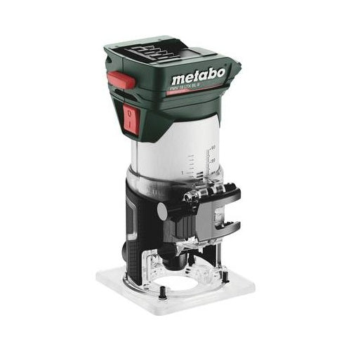 Cordless edge router Metabo FMV 18 LTX BL 8 (601742840), 18 V (green/black, without battery and charger, in metaBox)