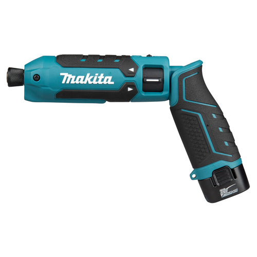 Makita TD023DSE 7.2 Volt Cordless Impact Wrench (Blue/Black, 2x 1.5Ah Lithium-Ion Battery)