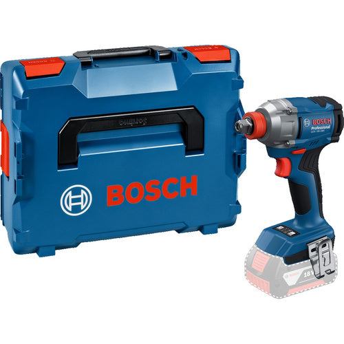 Cordless impact driver Bosch GDX 18V-285 Professional (bare tool), 18 volts (blue, without battery and charger, in L-BOXX)